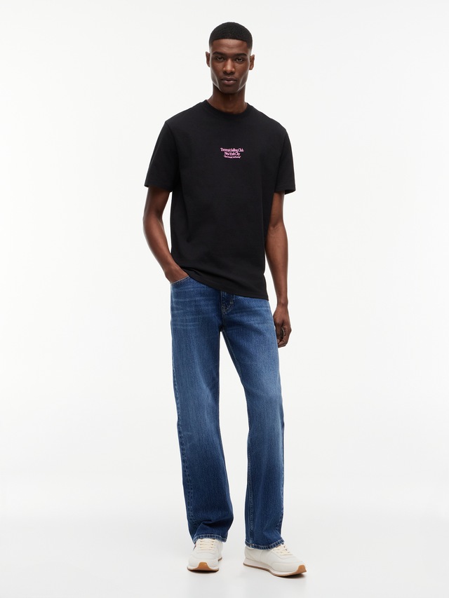 Tommy Jeans T-Shirt »TJM RELAX FIT SAILBOAT« aus Jersey mit Rückengrafik