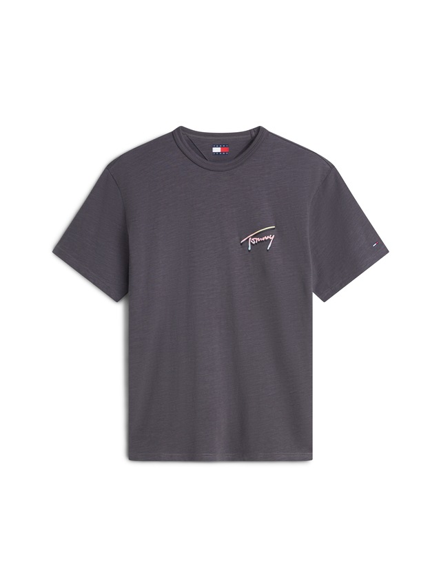 Tommy Jeans T-Shirt »TJM RELAXED NOVELTY« relaxed Fit mit strukturierter Rückengrafik
