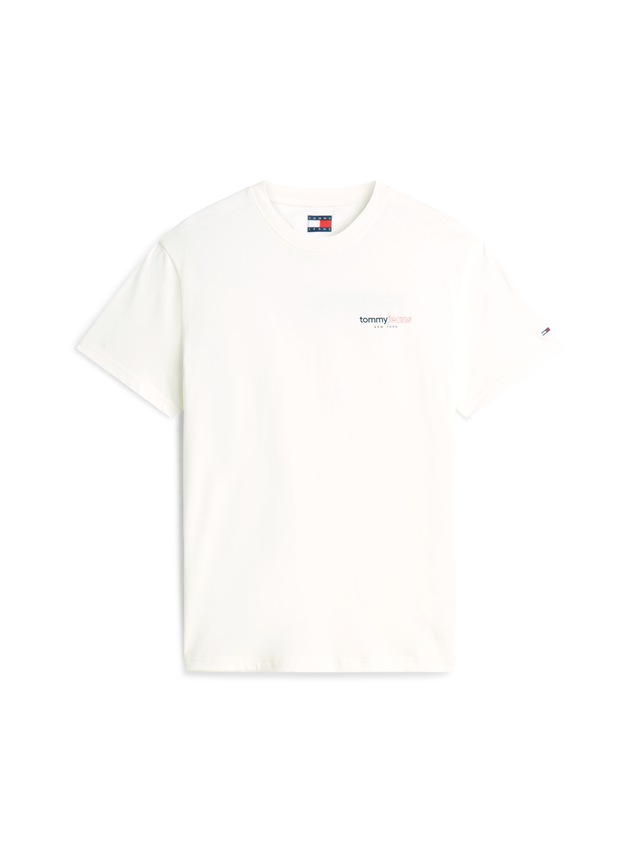 Tommy Jeans T-Shirt »TJM REGULAR DNA GRAPHIC SHORT SLEEVE EXT« Regular fit mit Backprint, Rundhals