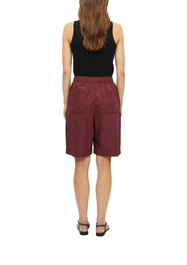 s.Oliver Bermudas Lange Shorts mit Gummizug