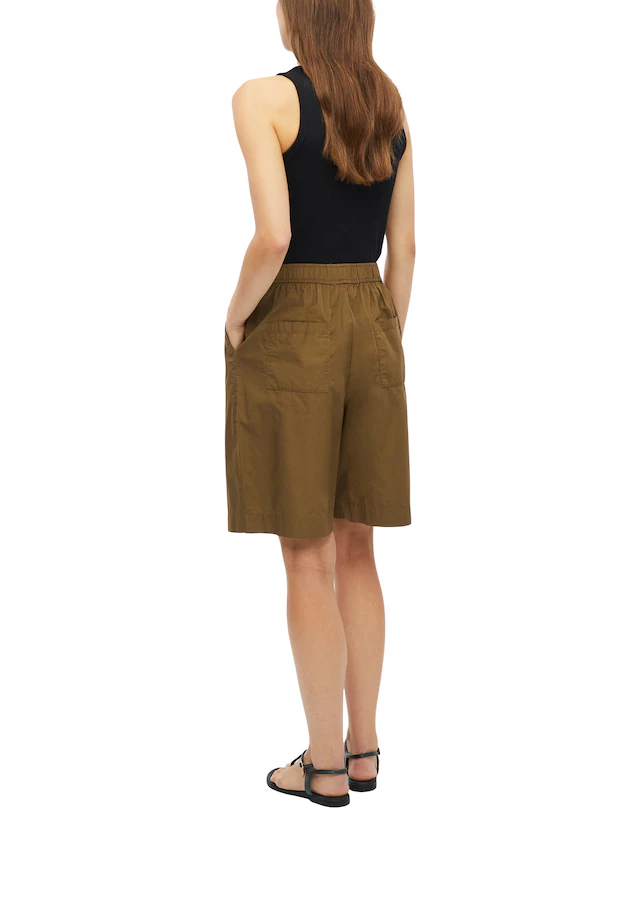 s.Oliver Bermudas Lange Shorts mit Gummizug