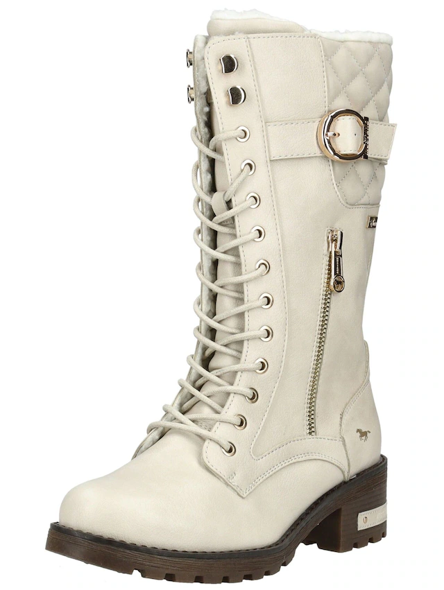 Mustang Shoes Schnürstiefel »Mustang Shoes Stiefel Lederimitat«