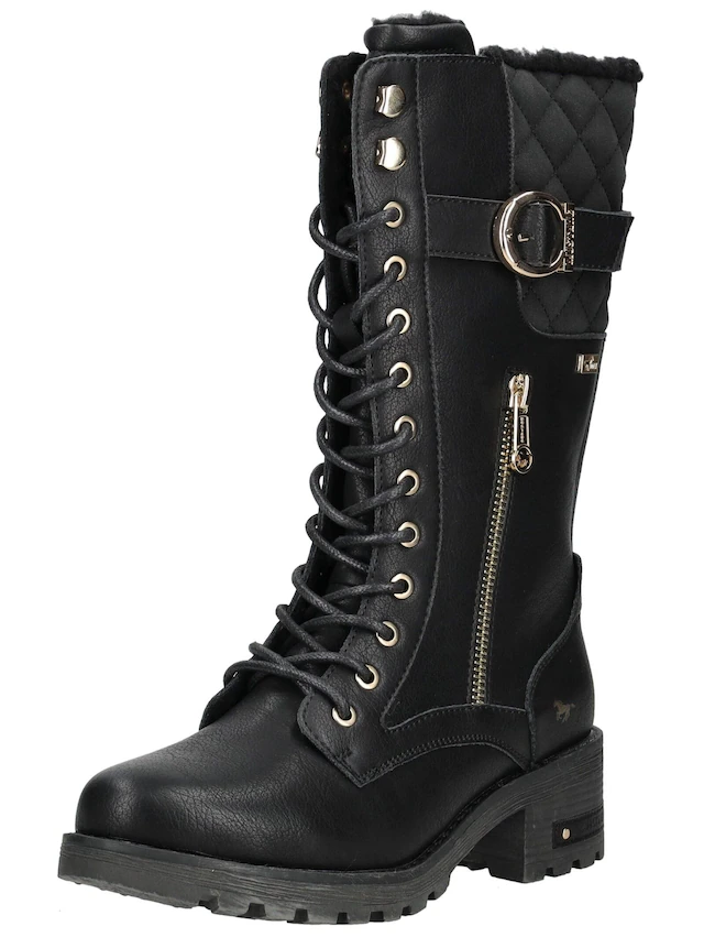 Mustang Shoes Schnürstiefel »Mustang Shoes Stiefel Lederimitat«
