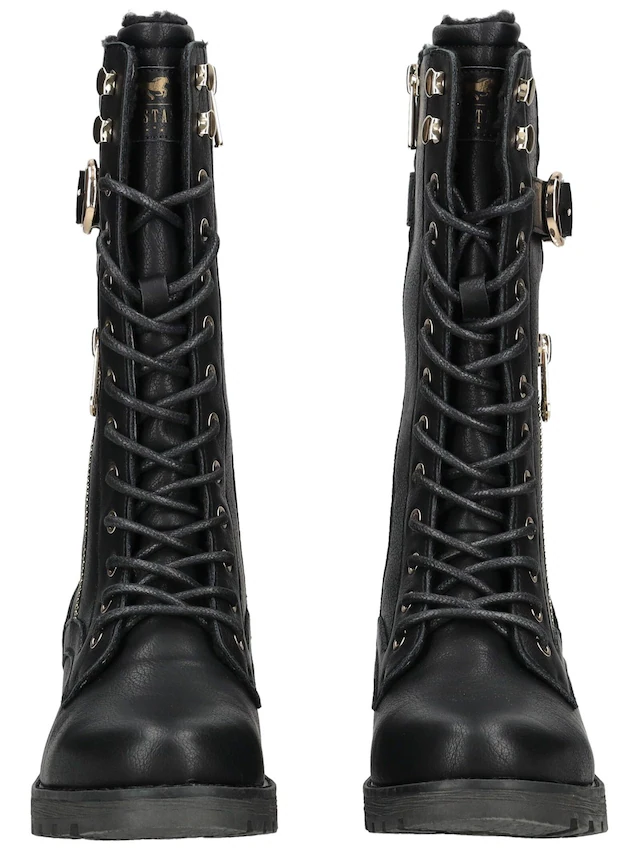 Mustang Shoes Schnürstiefel »Mustang Shoes Stiefel Lederimitat«