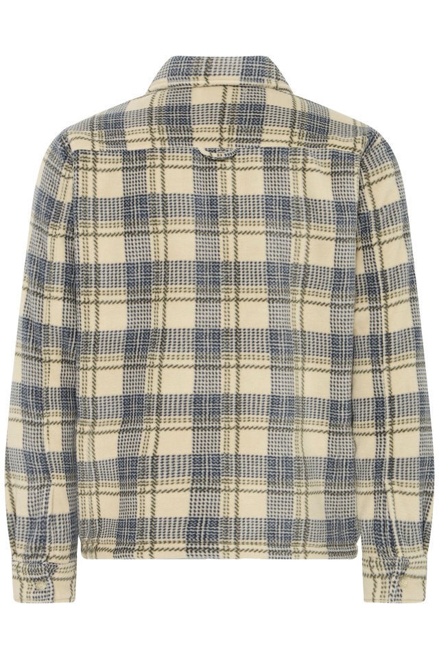 Blend Langarmhemd »BHBAKI SHIRT CHECK« Kunstfaser, regular fit