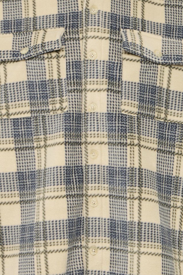 Blend Langarmhemd »BHBAKI SHIRT CHECK« Kunstfaser, regular fit