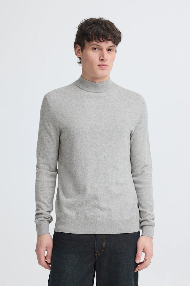Blend Stehkragenpullover »BHBAGGE HIGH NECK KNIT« Baumwollmischung, regular fit
