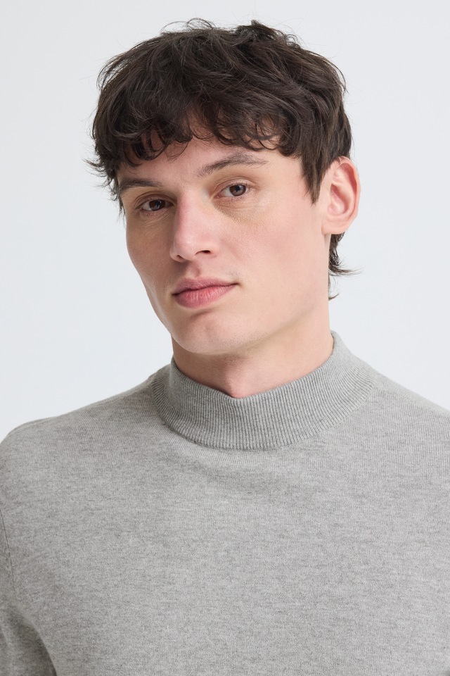Blend Stehkragenpullover »BHBAGGE HIGH NECK KNIT« Baumwollmischung, regular fit