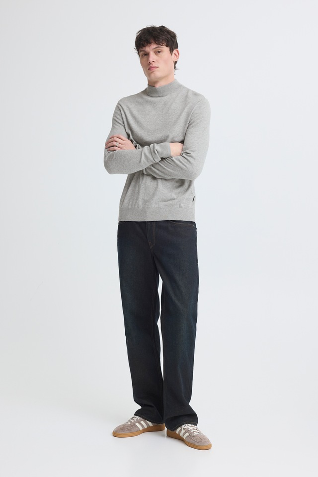 Blend Stehkragenpullover »BHBAGGE HIGH NECK KNIT« Baumwollmischung, regular fit