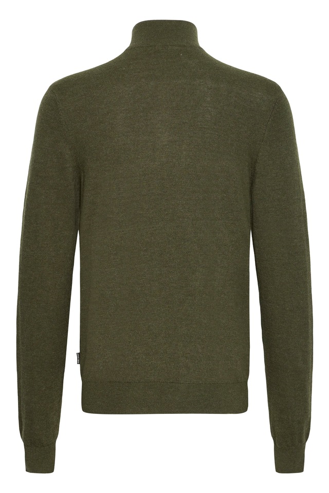 Blend Stehkragenpullover »BHBAGGE HALF ZIPP KNIT« Baumwollmischung, regular fit