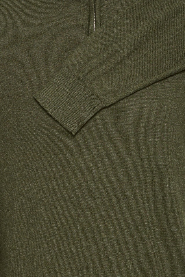 Blend Stehkragenpullover »BHBAGGE HALF ZIPP KNIT« Baumwollmischung, regular fit