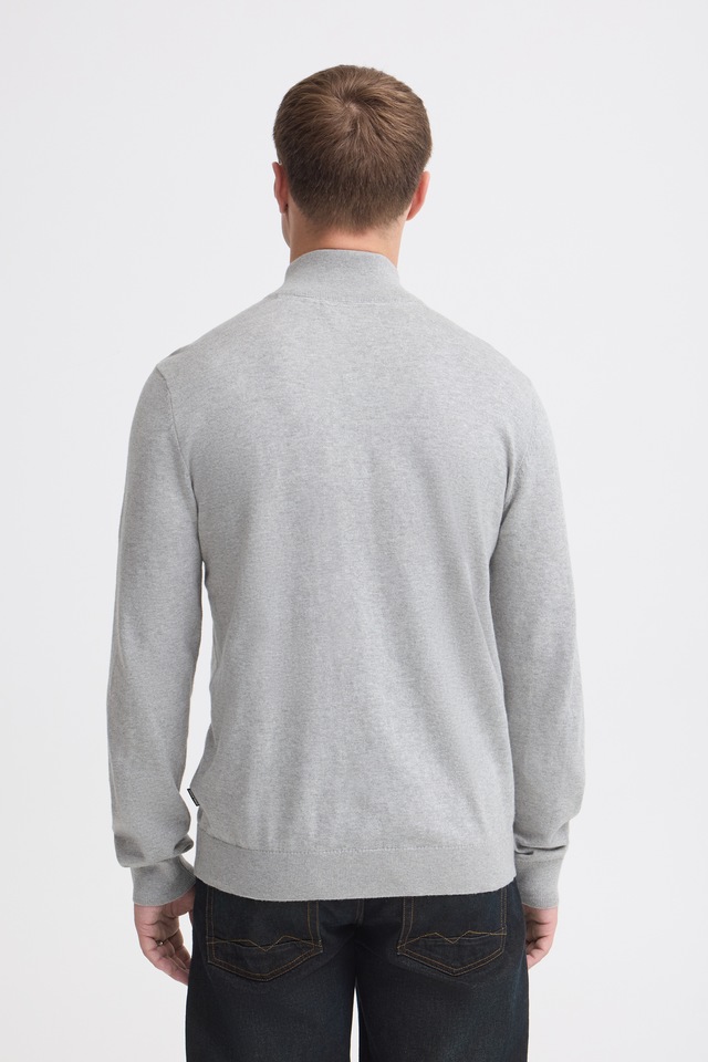 Blend Stehkragenpullover »BHBAGGE HALF ZIPP KNIT« Baumwollmischung, regular fit