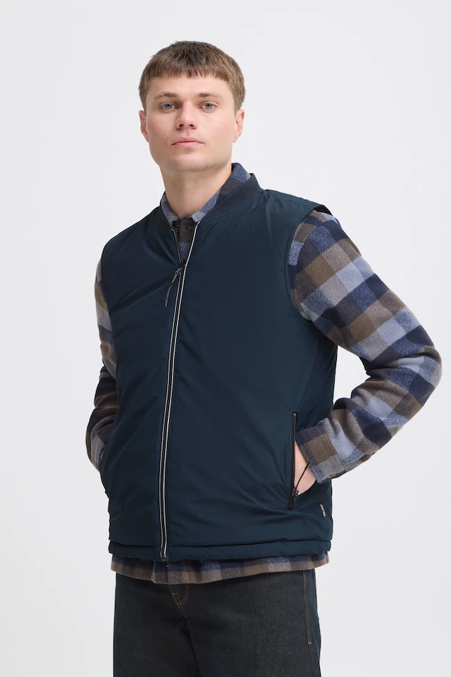 Blend Steppweste »BHELWAT REVERSIBLE VEST.« Kunstfaser, regular fit