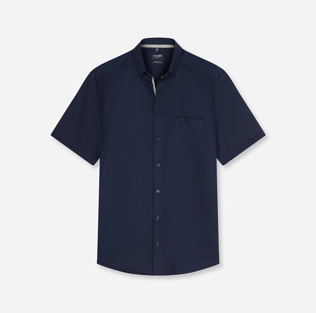OLYMP Kurzarmhemd »Luxor« Businesshemd, modern fit, Button-down-Kragen