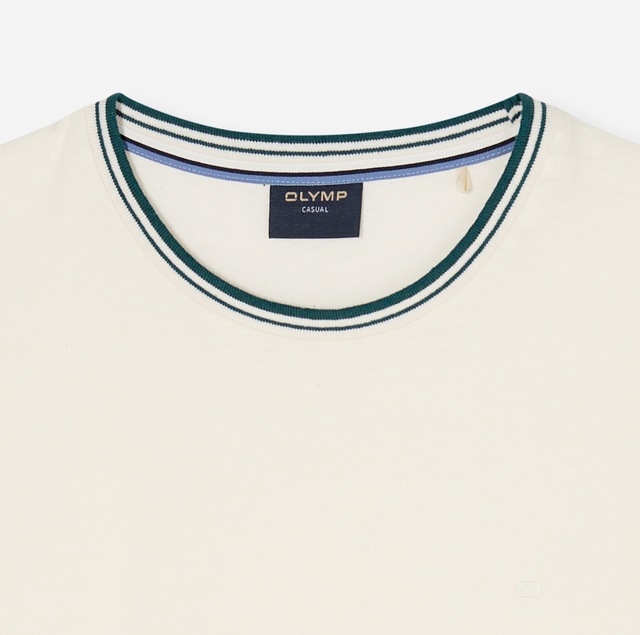 OLYMP T-Shirt regular fit, Rundhals, casual