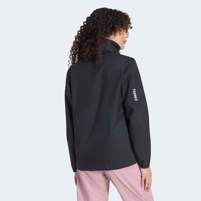 adidas TERREX Outdoorjacke »W MT ESS 2L R J« sportlicher Stil, aus Polyester, mit Climaproof® Technologie