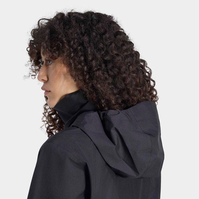 adidas TERREX Outdoorjacke »W MT ESS 2L R J« sportlicher Stil, aus Polyester, mit Climaproof® Technologie