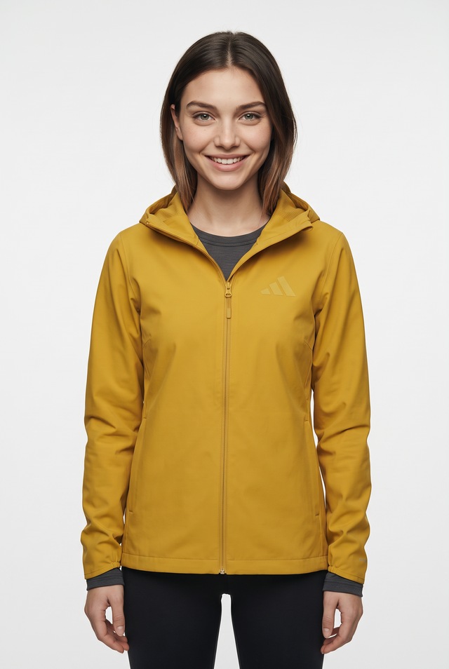 adidas TERREX Outdoorjacke »W MT ESS 2L R J« sportlicher Stil, aus Polyester, mit Climaproof® Technologie