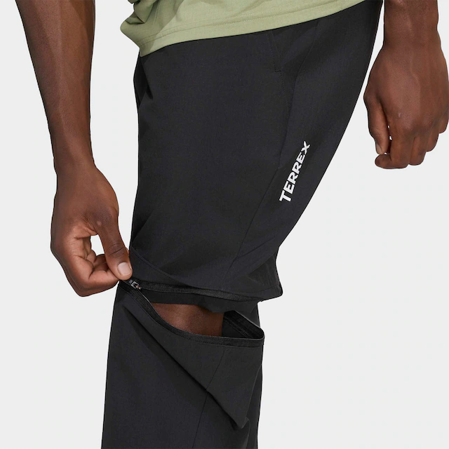 adidas TERREX Outdoorhose »MULTI ZIP OFF TRACKSUIT BOTTOMS« sportlicher Stil, mit Reißverschluss, aus Polyamid und Elasthan