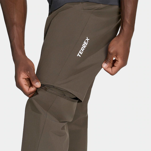 adidas TERREX Outdoorhose »MULTI ZIP OFF TRACKSUIT BOTTOMS« sportlicher Stil, mit Reißverschluss, aus Polyamid und Elasthan
