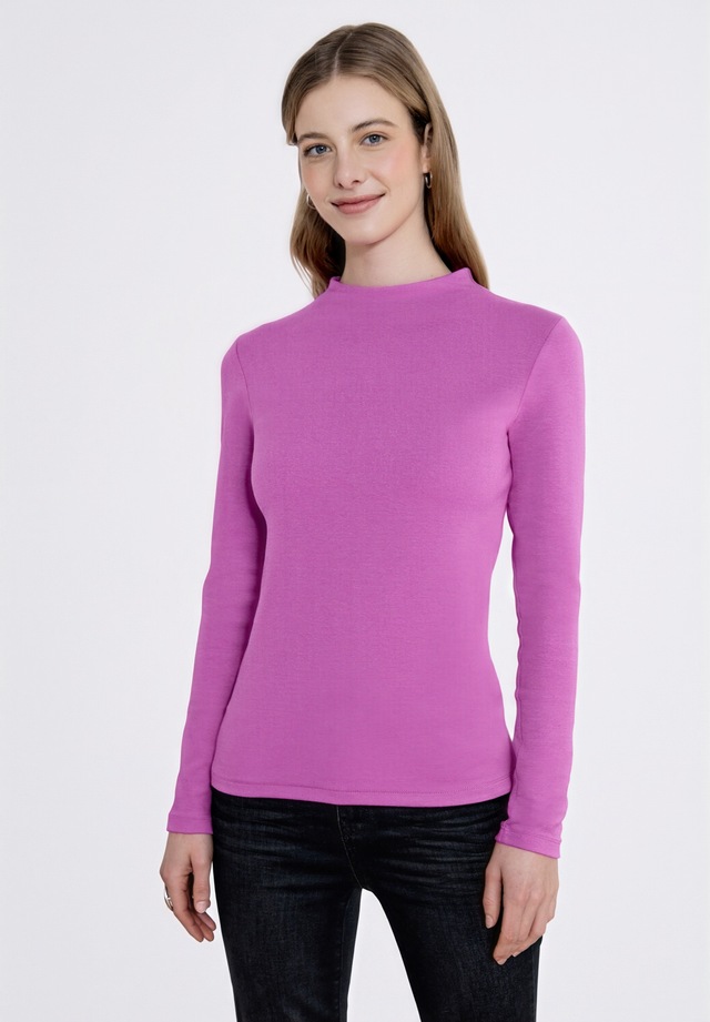 STREET ONE Langarmshirt mit Turtleneck