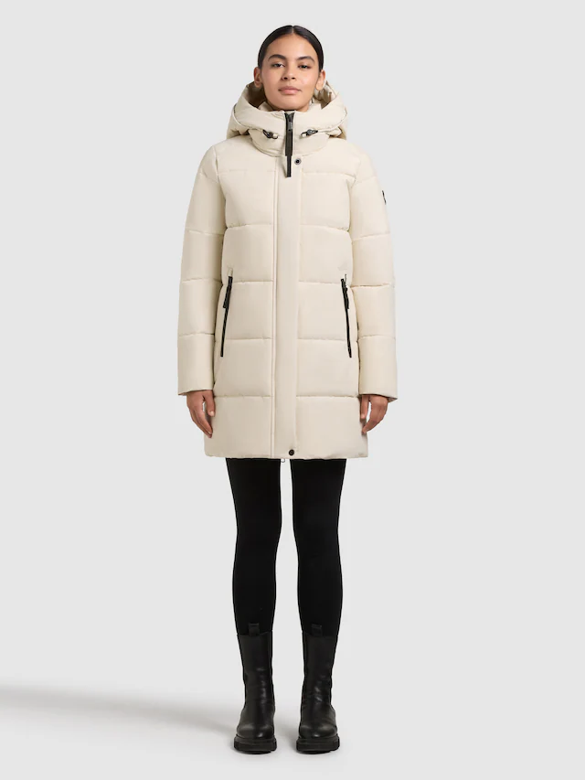 khujo Steppjacke »TILLA« mit Kapuze