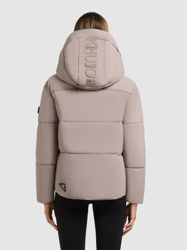 khujo Steppjacke »DEVINA2 MATT« mit Kapuze