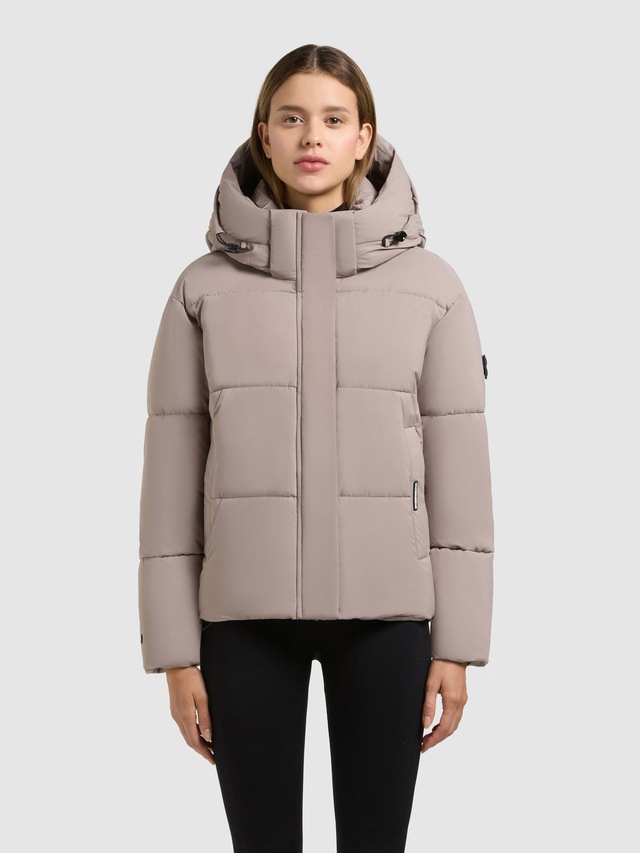 khujo Steppjacke »DEVINA2 MATT« mit Kapuze