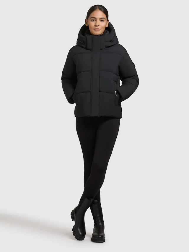 khujo Steppjacke »DEVINA2 MATT« mit Kapuze