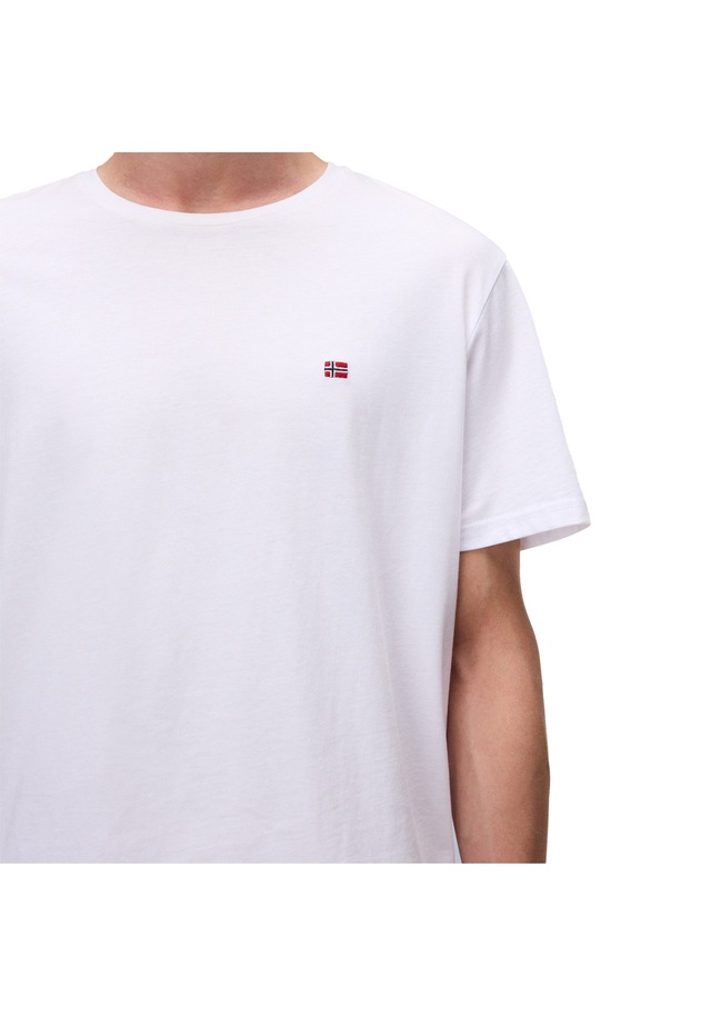Napapijri T-Shirt »T-Shirt SALIS Small Flag 1er Pack«