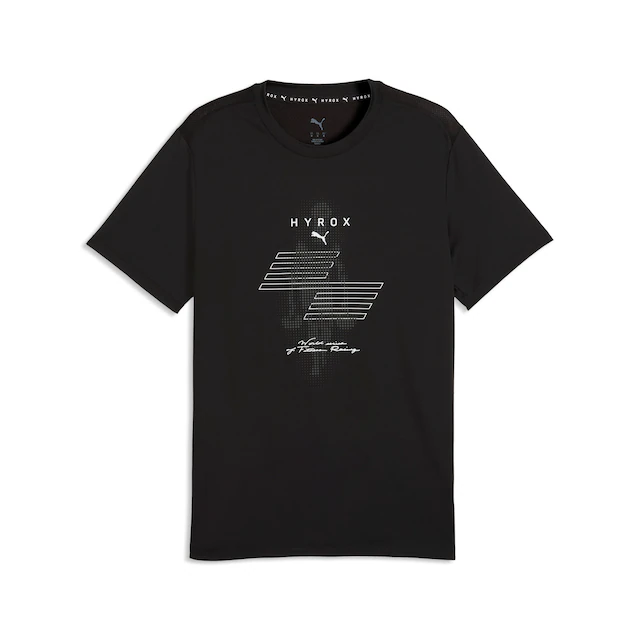 PUMA Trainingsshirt »M X HYROX CLOUDSPUN THERMOADAPT TEE« Regular Fit, Kurzarmdesign, atmungsaktiv, schnell trocknend