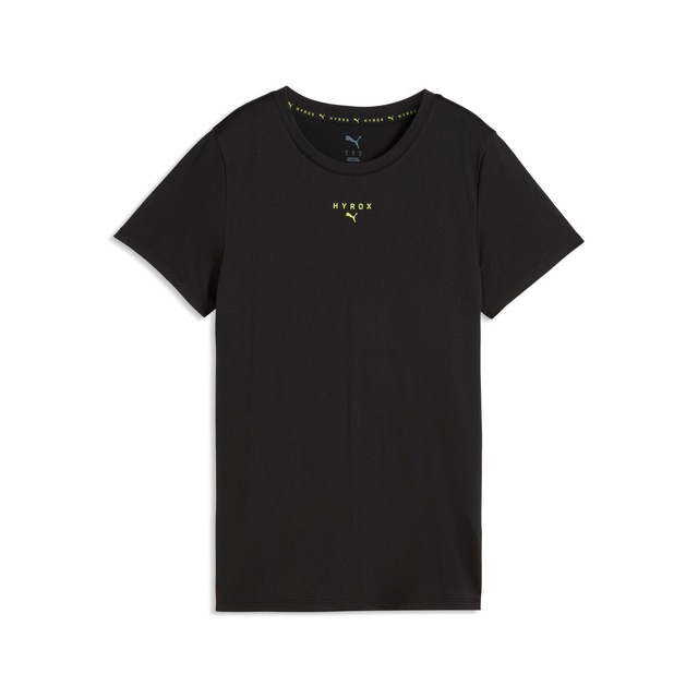 PUMA Trainingsshirt »W X HYROX POLY GRAPHIC TEE« Regular Fit, schnell trocknendes Material, atmungsaktiv