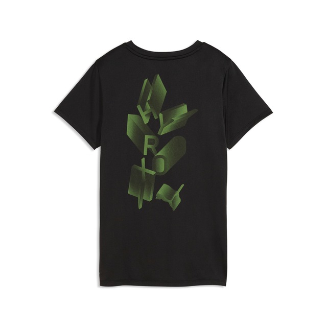 PUMA Trainingsshirt »W X HYROX POLY GRAPHIC TEE« Regular Fit, schnell trocknendes Material, atmungsaktiv