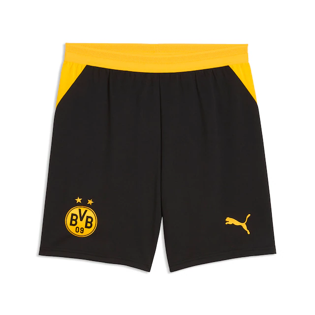 PUMA Trainingsshorts »BVB SHORTS REPLICA« Regular Fit, für Fußball, sportlicher Stil, atmungsaktives Material