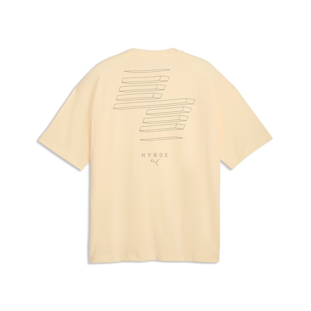 PUMA Trainingsshirt »M X HYROX LIFESTYLE TEE« regular fit, Kurzarm, Rundhalsausschnitt, für Fitness-Workout