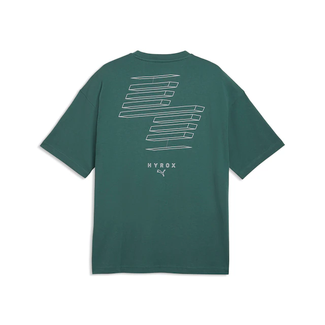 PUMA Trainingsshirt »M X HYROX LIFESTYLE TEE« regular fit, Kurzarm, Rundhalsausschnitt, für Fitness-Workout