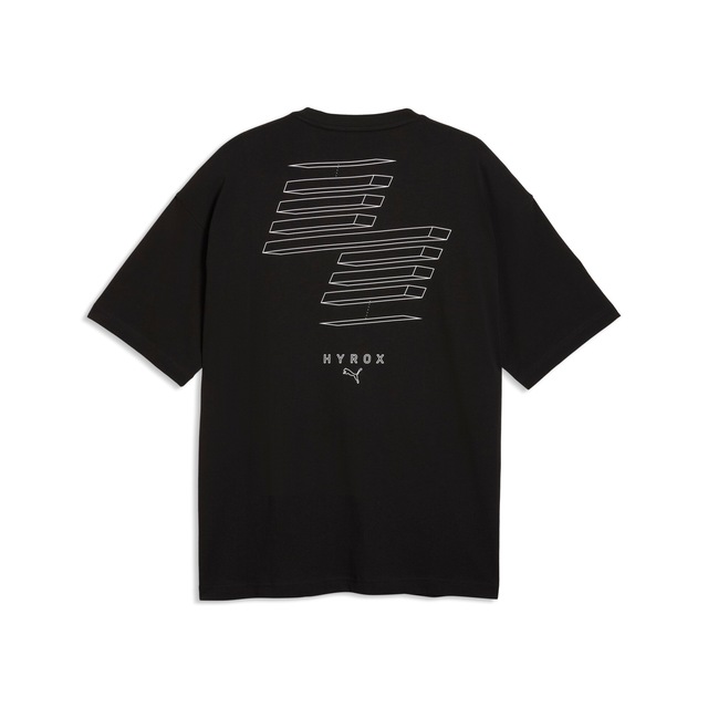 PUMA Trainingsshirt »M X HYROX LIFESTYLE TEE« regular fit, Kurzarm, Rundhalsausschnitt, für Fitness-Workout
