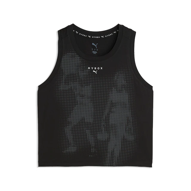 PUMA Tanktop »W X HYROX CLOUDSPUN THERMOADAPT CROP TANK« Regular Fit, ärmellos, für Fitnessaktivitäten