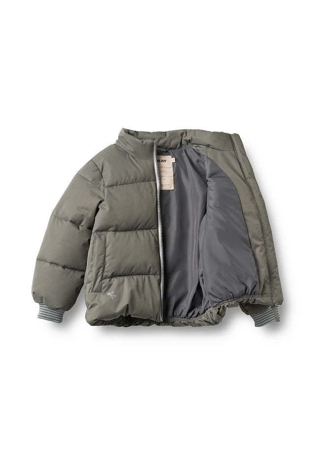 WHEAT Winterjacke »WHEAT Puffer Jacket Cammoe« 1 Stk. tlg. mit Kapuze reflektierend