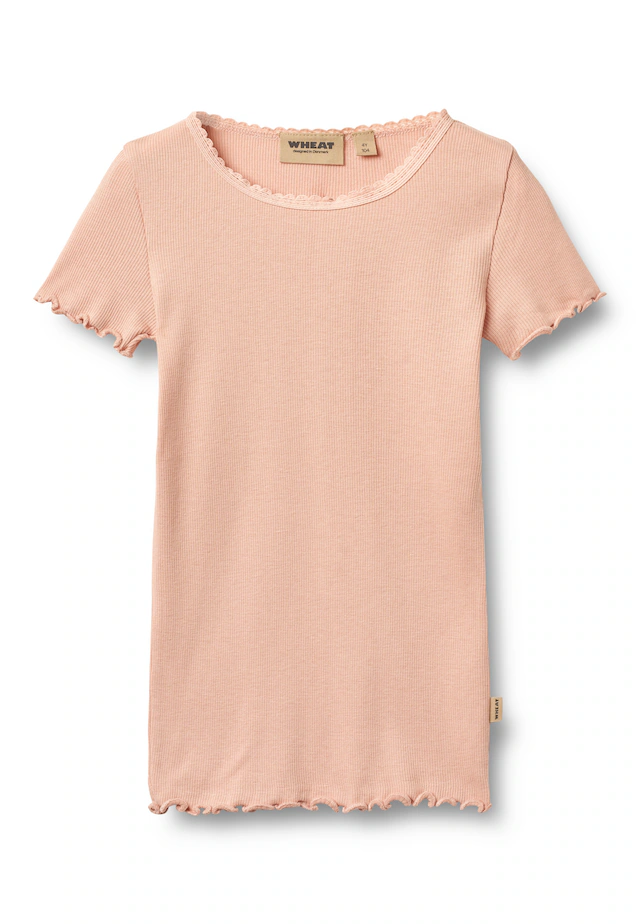 WHEAT T-Shirt »WHEAT Rippen T-Shirt S/S Katie« 1
