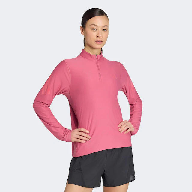 adidas Performance Rollkragenshirt »ADI365 ICONIC RUNNING, REISSVERSCHLUSS BIS ZUR BRUST«