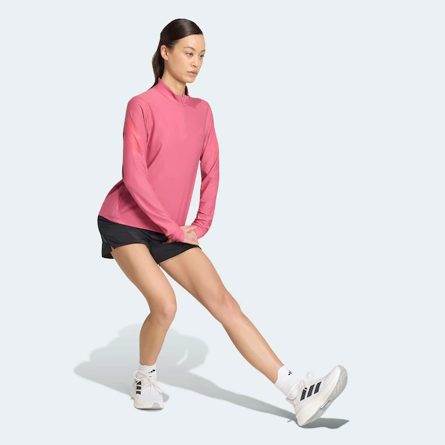 adidas Performance Rollkragenshirt »ADI365 ICONIC RUNNING, REISSVERSCHLUSS BIS ZUR BRUST«