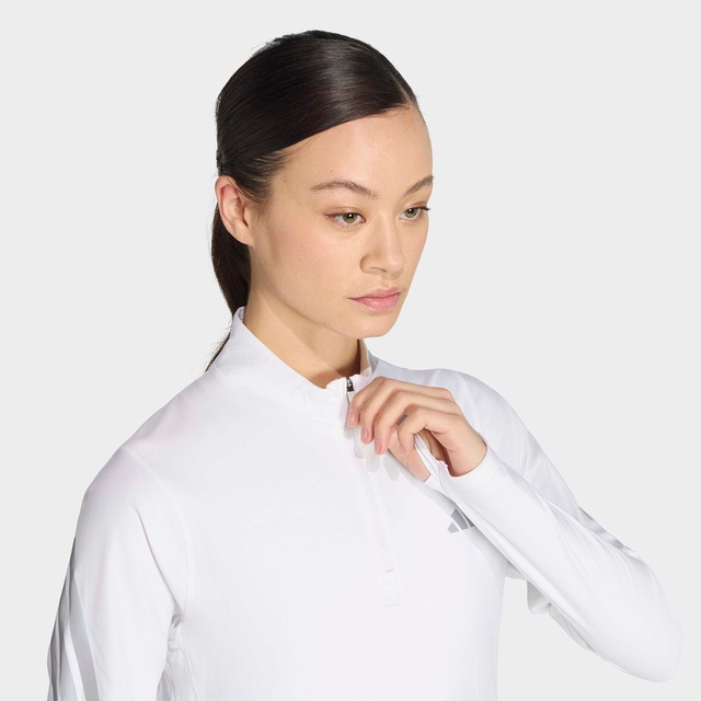 adidas Performance Rollkragenshirt »ADI365 ICONIC RUNNING, REISSVERSCHLUSS BIS ZUR BRUST«