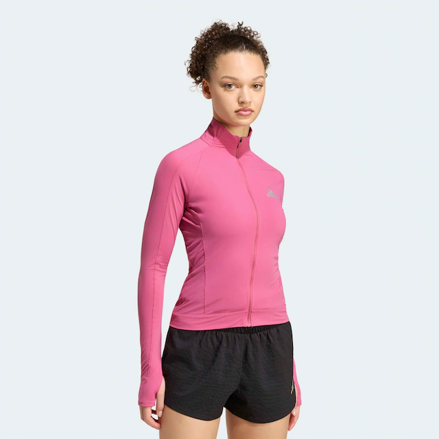 adidas Performance Laufjacke »ADI365 SEASONAL WOMENS« mit Reißverschluss, für Laufen, aus Kunstfaser