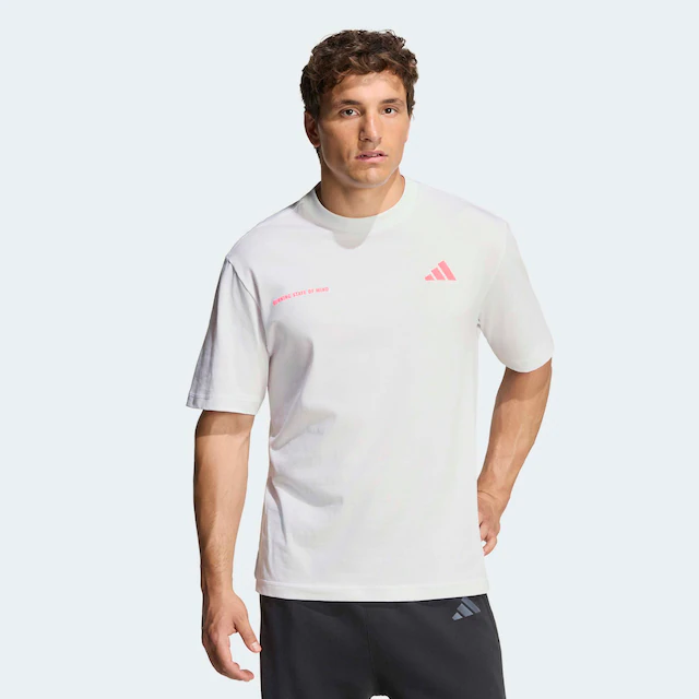 adidas Performance Laufshirt »ADI365 RUNNING COMMUNITY« für Erwachsene, ohne Verschluss, aus Baumwolle, mit Rundhalsausschnitt