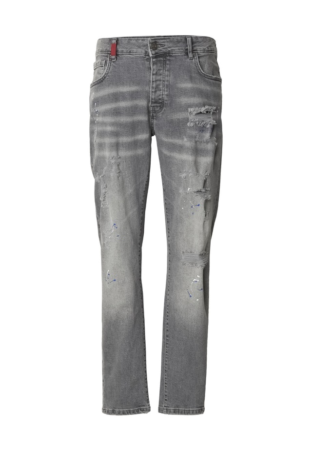 2Y Premium Bequeme Jeans »2Y Premium 2Y LEONARDO RIPPED SLIM FIT JEANS«