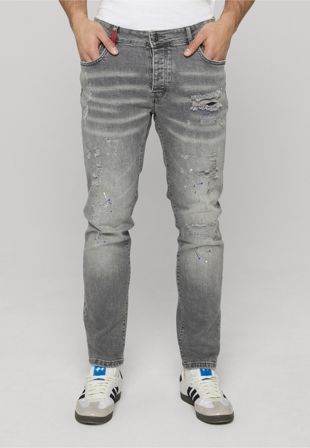 2Y Premium Bequeme Jeans »2Y Premium 2Y LEONARDO RIPPED SLIM FIT JEANS«