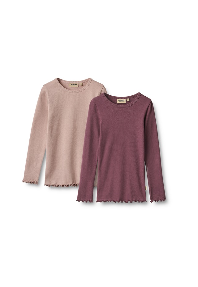WHEAT Longsleeve »WHEAT 2 Rib T-shirts L/S Ida« 1