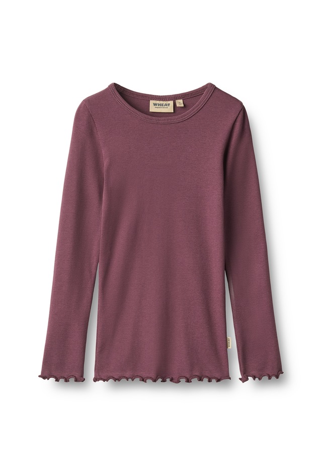 WHEAT Longsleeve »WHEAT 2 Rib T-shirts L/S Ida« 1