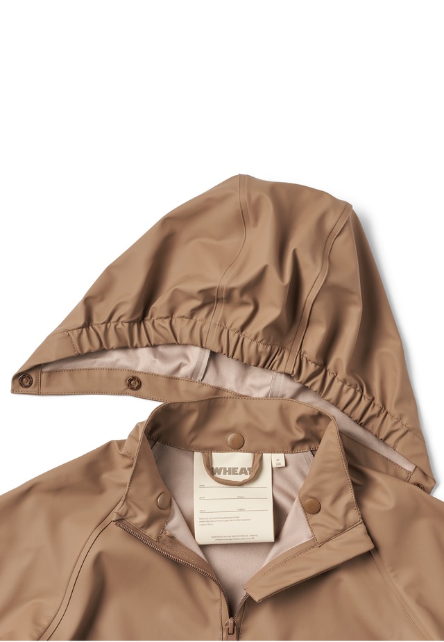 WHEAT Allwetterjacke »WHEAT Rainwear Chardy Jacket« 1 Stk. tlg. mit Kapuze reflektierend